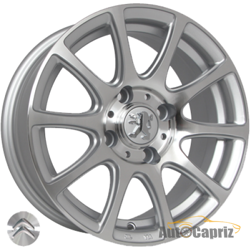 Диски Replica Peugeot 1010 SP R14 W6.0 PCD4x108 ET25 DIA65.1